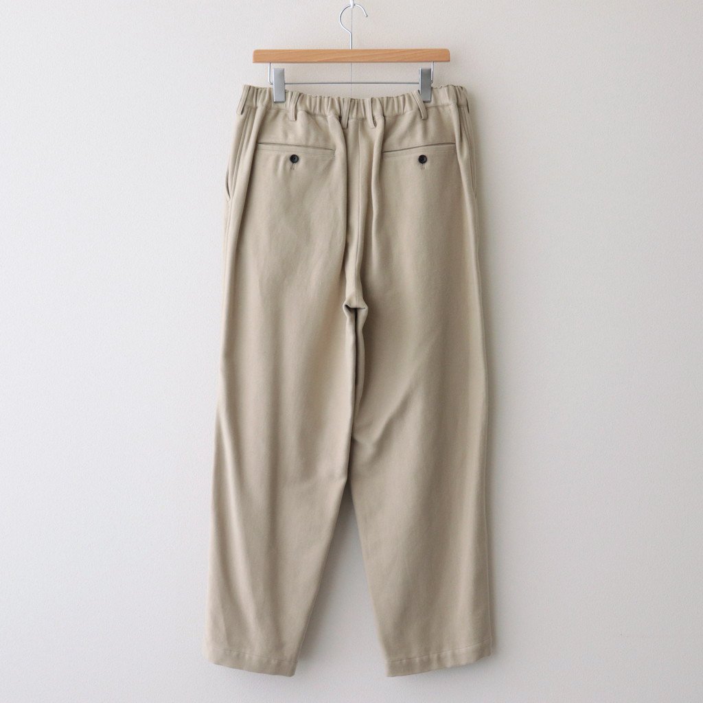 Graphpaper / SUPIMA MOLESKIN SLACKS BEIGE