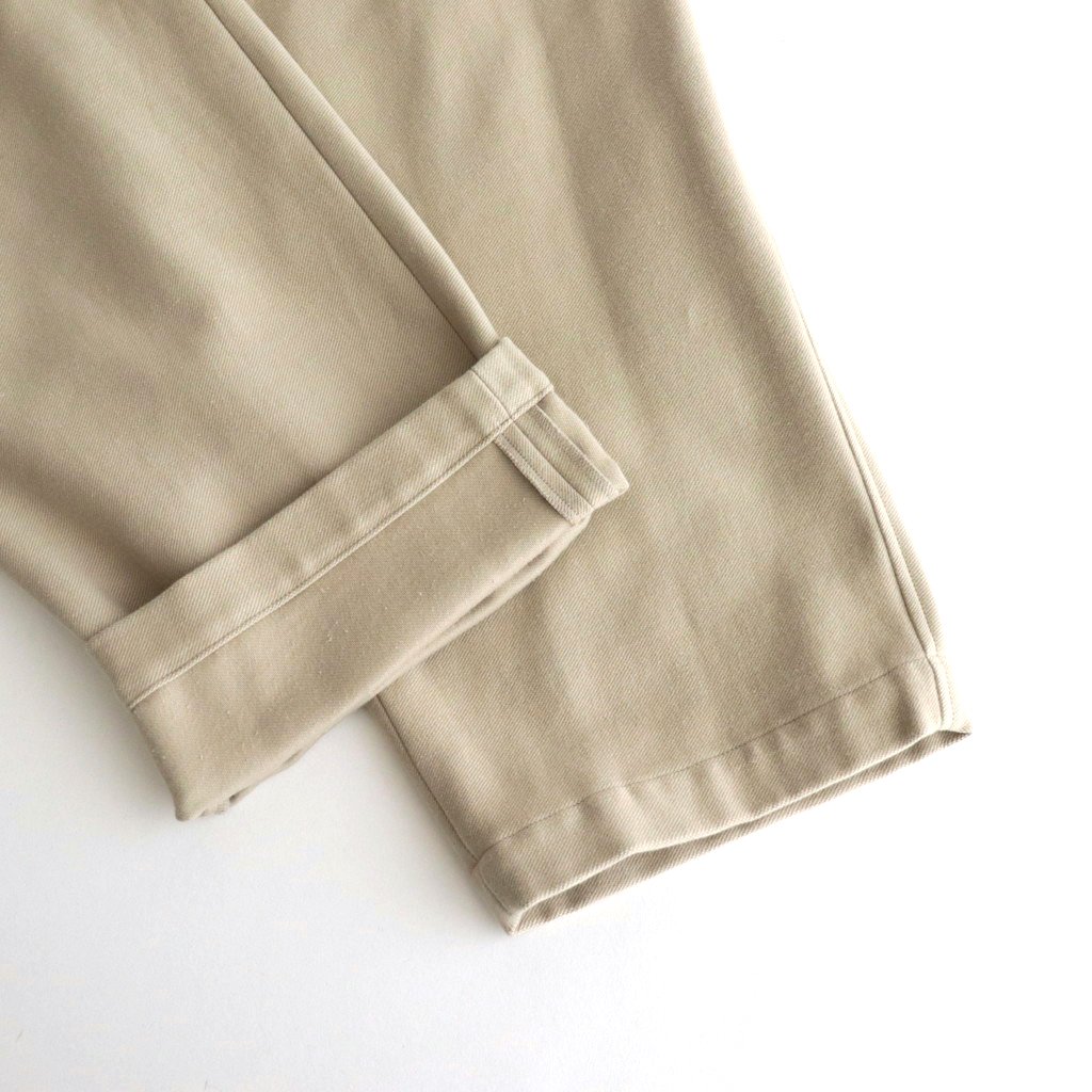 Graphpaper / SUPIMA MOLESKIN SLACKS BEIGE