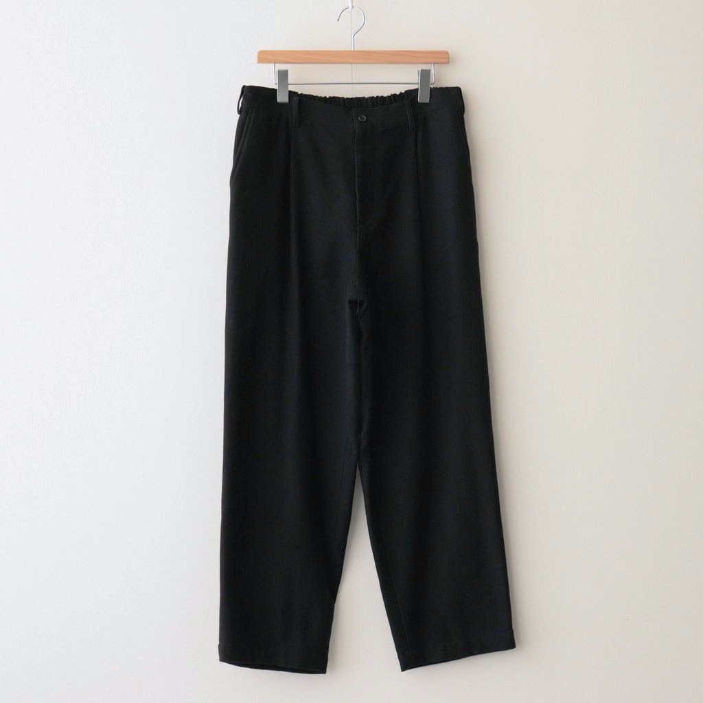 Graphpaper / SUPIMA MOLESKIN SLACKS BLACK