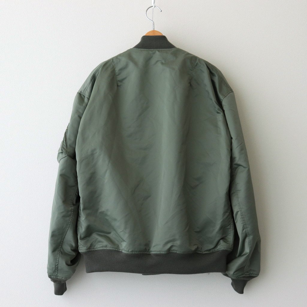 LENO リノ 22aw MA-1 JACKET 2 ブラウン 完売品 ネット売筋品 safetec