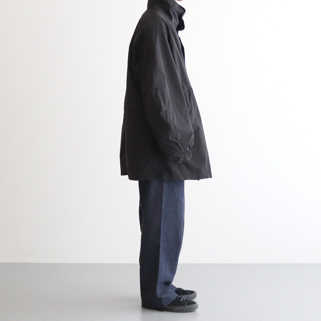 AIR VENTILE SHORT MODS COAT #BLACK [JKAGNW1800] _ ATON | エイトン