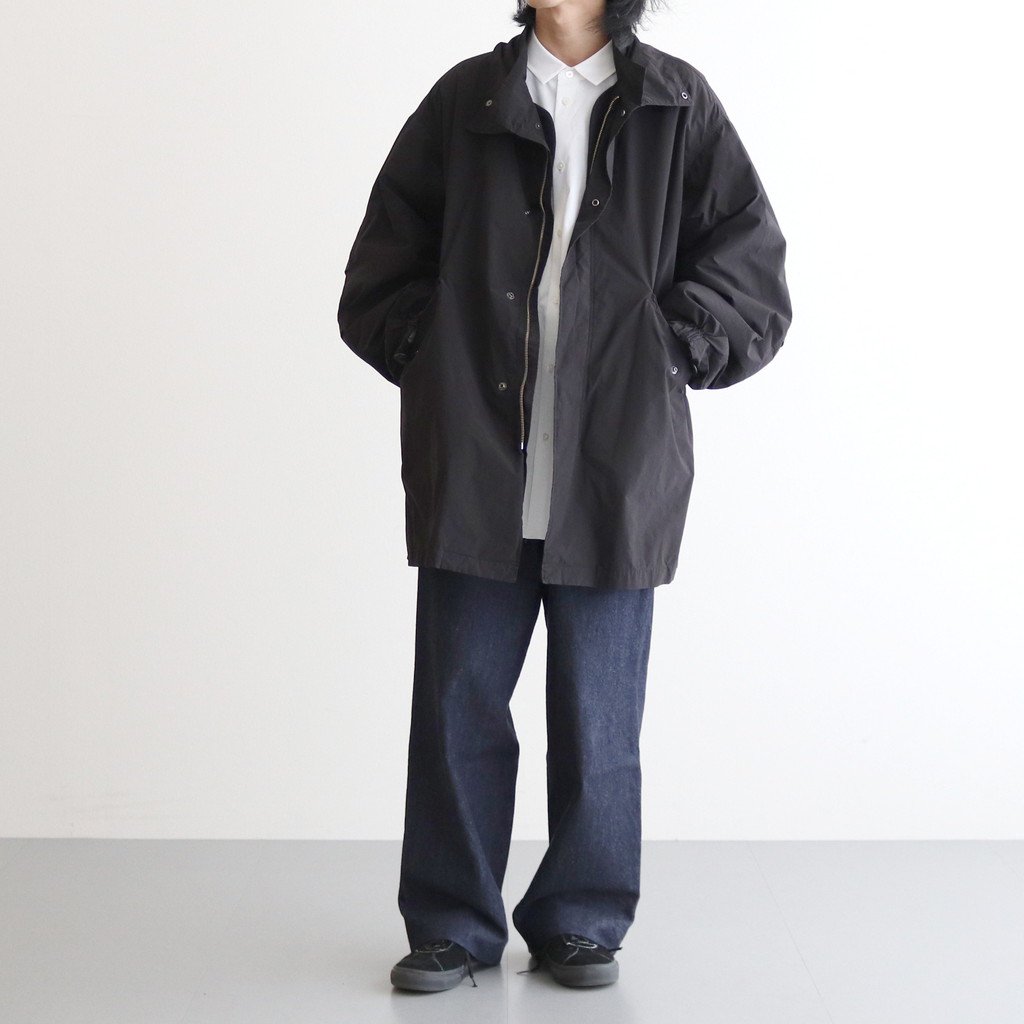 AIR VENTILE SHORT MODS COAT #BLACK [JKAGNW1800] _ ATON | エイトン