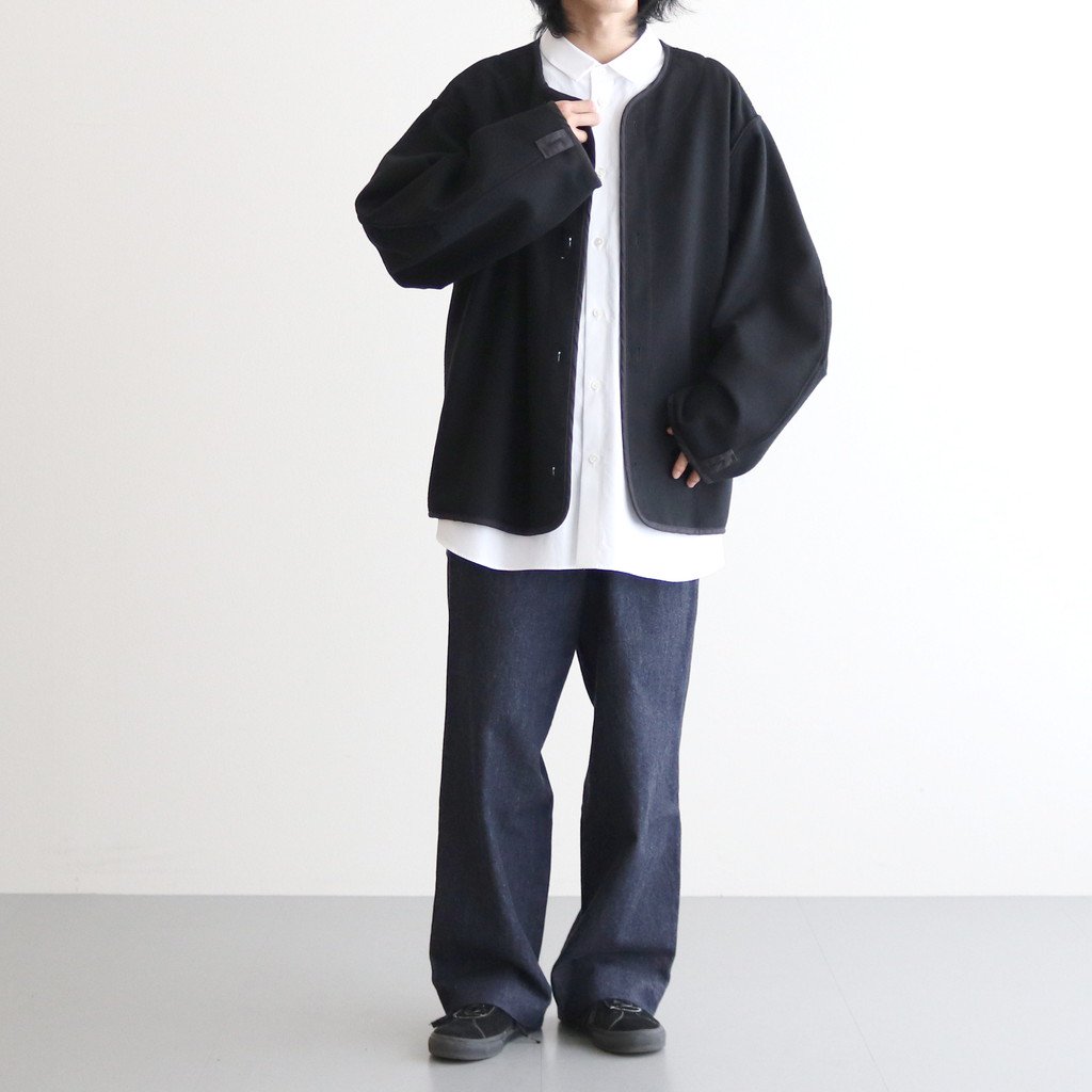 AIR VENTILE SHORT MODS COAT #BLACK [JKAGNW1800] _ ATON | エイトン