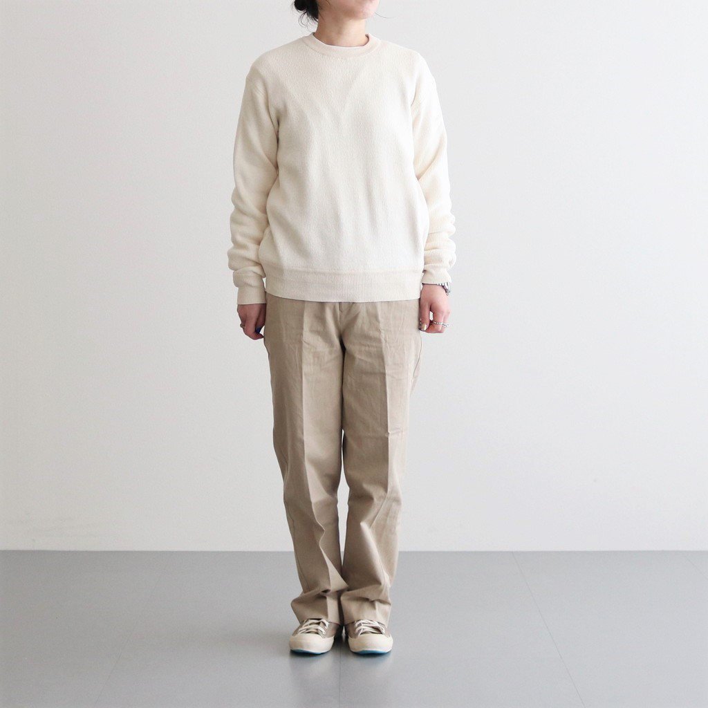 ヤエカ CHINO CLOTH PANTS CREASED チノパンツ | www.fleettracktz.com