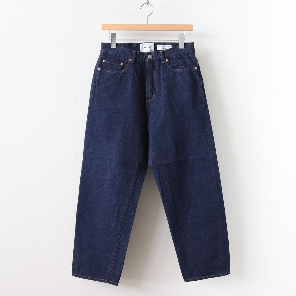 YAECA DENIM PANTS WIDE STRAIGHT 13WW-connectedremag.com