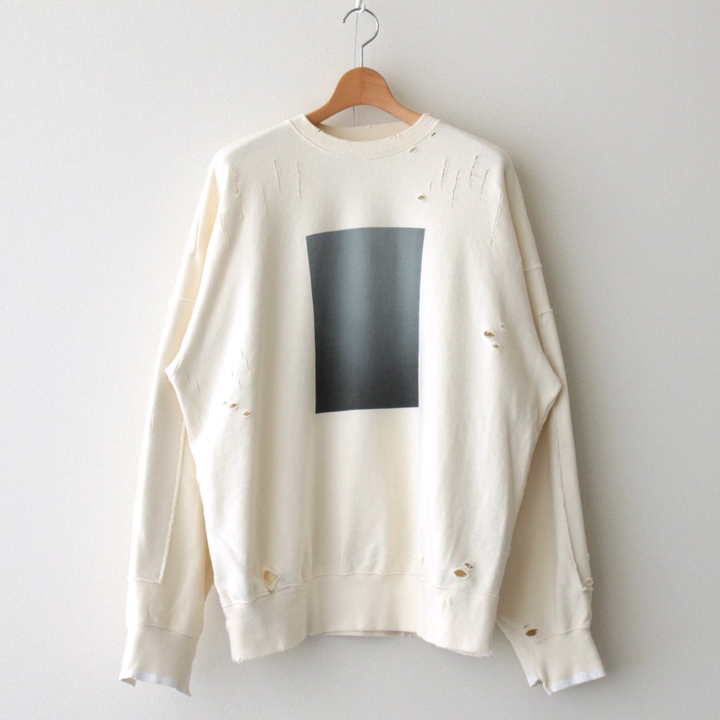 OVERSIZED REBUILD SWEAT LS #OFF [ST.525-1] _ stein | シュタイン