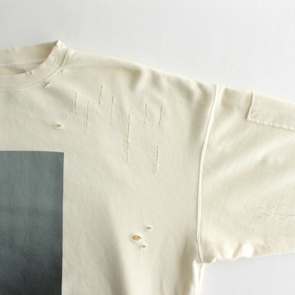 OVERSIZED REBUILD SWEAT LS #OFF [ST.525-1] _ stein | シュタイン