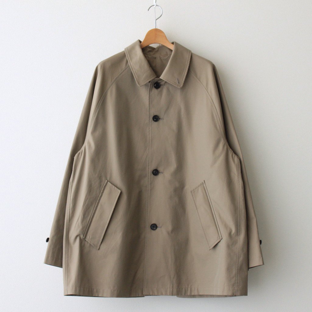 stein / OVERSIZED BALMACAAN HALF COAT BEIGE