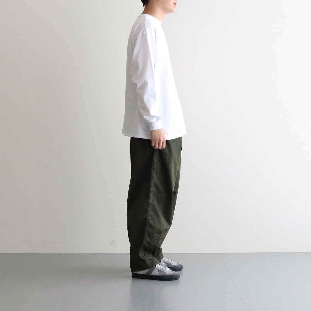 グラフペーパーSuvin Herringbone Parachute Pants - ワークパンツ 