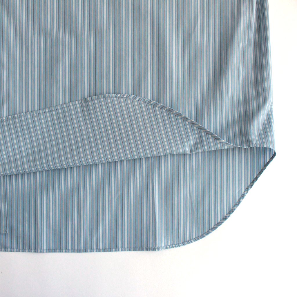 STANDARD SHIRT STRIPE #BLUE [H2301-SH007] _ LENO | リノ