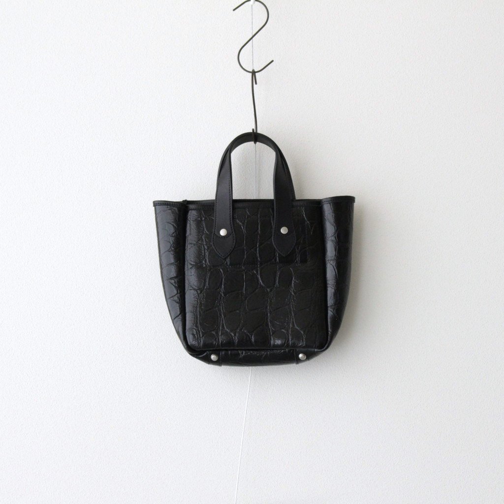 REVERSIBLE BAG SMALL #BLACK [QN-RB-RTS] _ Hender Scheme | エンダー