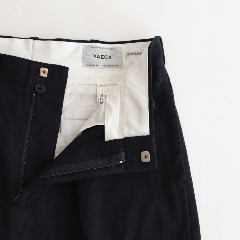 YAECA / CHINO CLOTH PANTS STANDARD NAVY