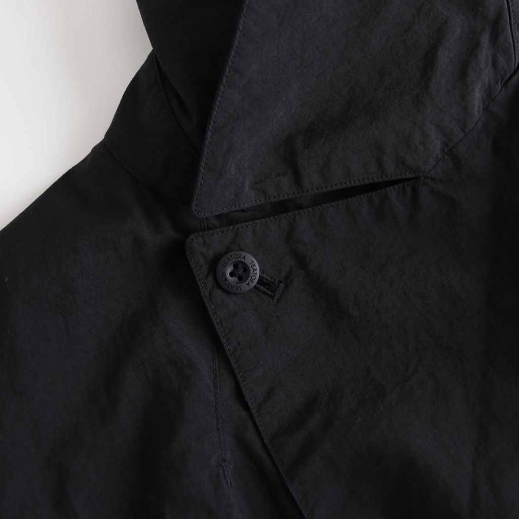 DEVICE COAT PACKABLE #BLACK [TT-102-P] _ TEATORA | テアトラ