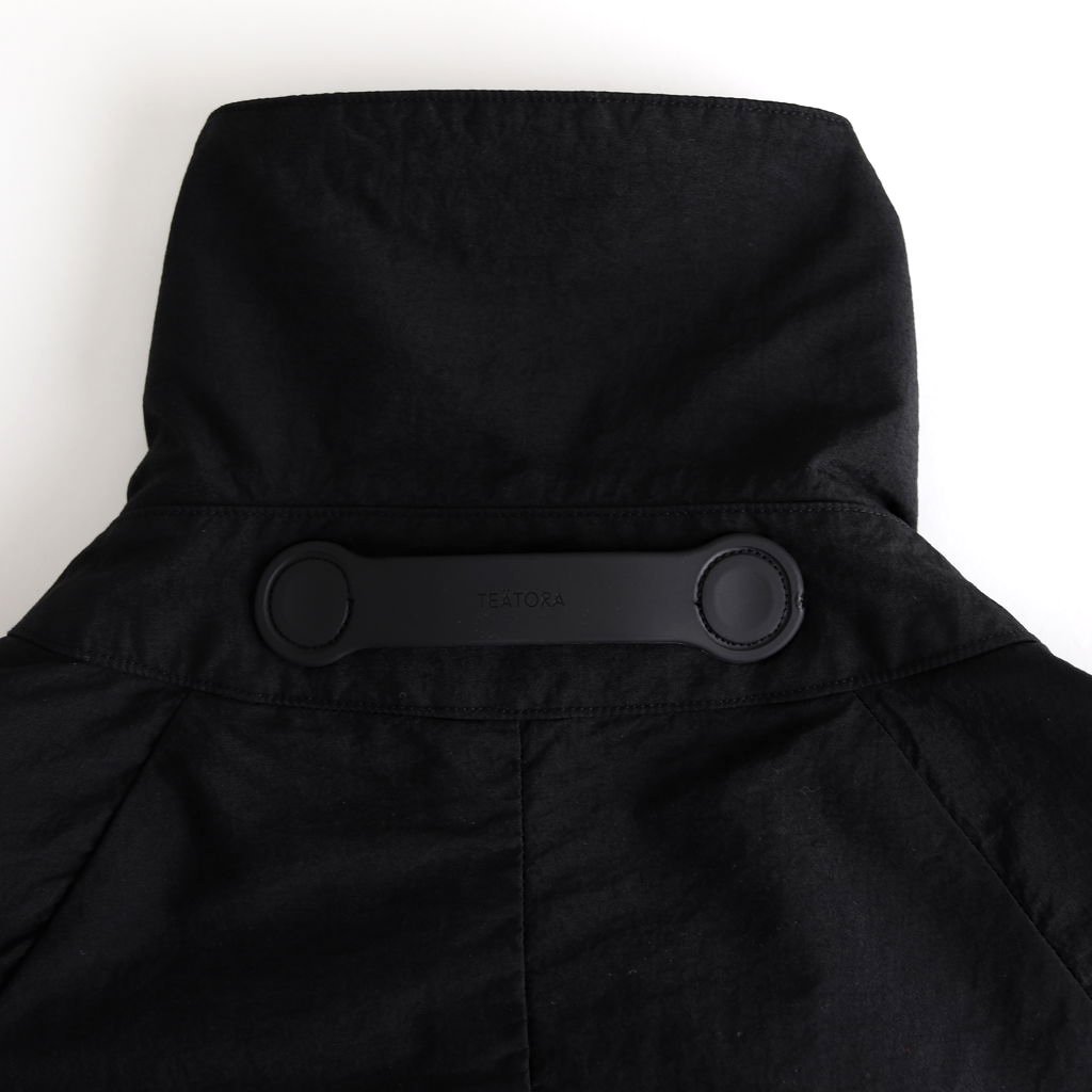 DEVICE COAT PACKABLE #BLACK [TT-102-P] _ TEATORA | テアトラ