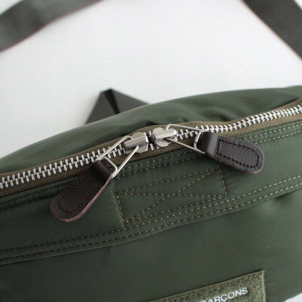 ナイロンツイル WAIST BAG #KHAKI [HK-K202-051] _ COMME des GARCONS