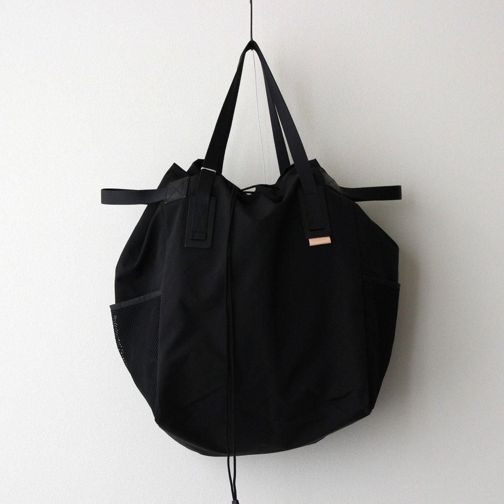 FUNCTIONAL TOTE BAG #BLACK [FL-RB-FTT] _ Hender Scheme | エンダー