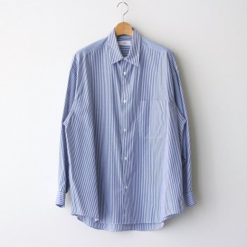 Graphpaper Broad L/S Oversized Regular Collar Shirt BONE | casanova-co