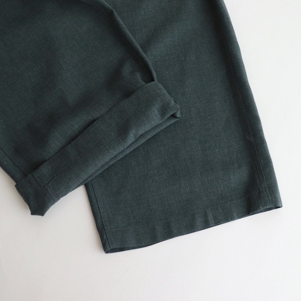 Graphpaper / LINEN CUPRO BAGGY PANTS DARK SLATE