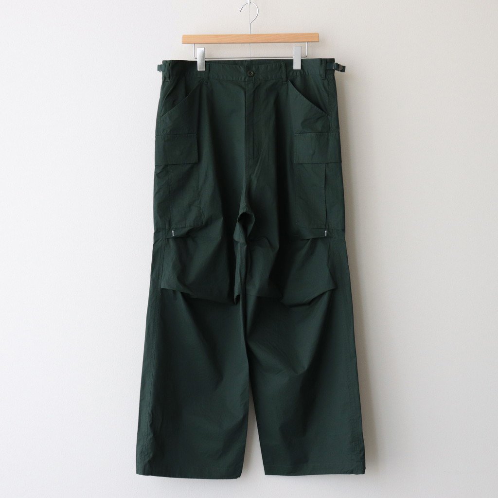 TYPEWRITER UPWARD CARGO POCKET PANTS #KHAKI [FSW-23-PT_118] _