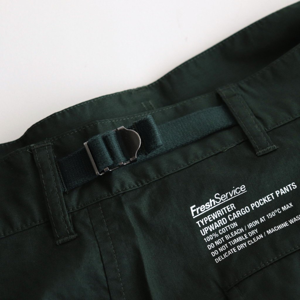 TYPEWRITER UPWARD CARGO POCKET PANTS #KHAKI [FSW-23-PT_118] _