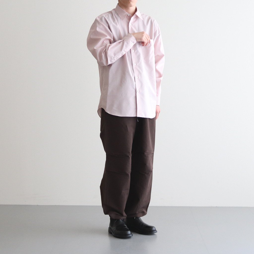 AURALEE オーラリー 23SS HIGH DENSITY FINX LINEN WEATHER FIELD