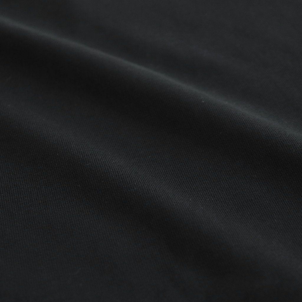 Graphpaper / FINE COTTON MOCK NECK BIG SLEEVE DRESS BLACK