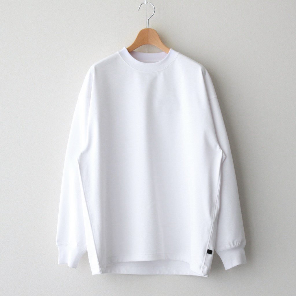 W'S TECH SWEAT CREW BASIC #WHITE [BE-35023L] _ DAIWA PIER39