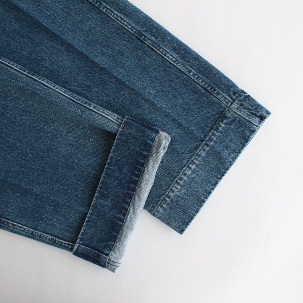 THE WIDE JEAN TROUSERS #VINTAGE BLUE [ST-108] _ TANAKA | タナカ