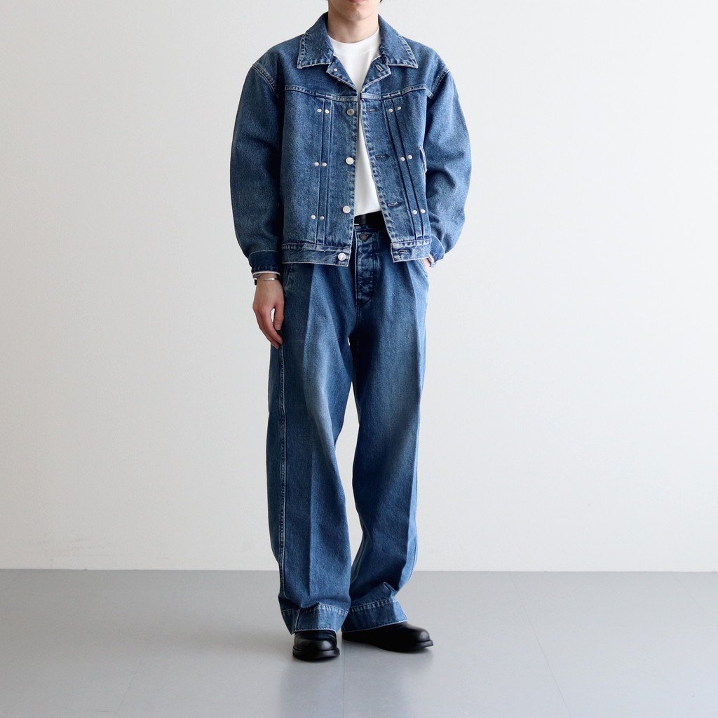 TANAKA / NEW CLASSIC JEAN JACKET VINTAGE BLUE