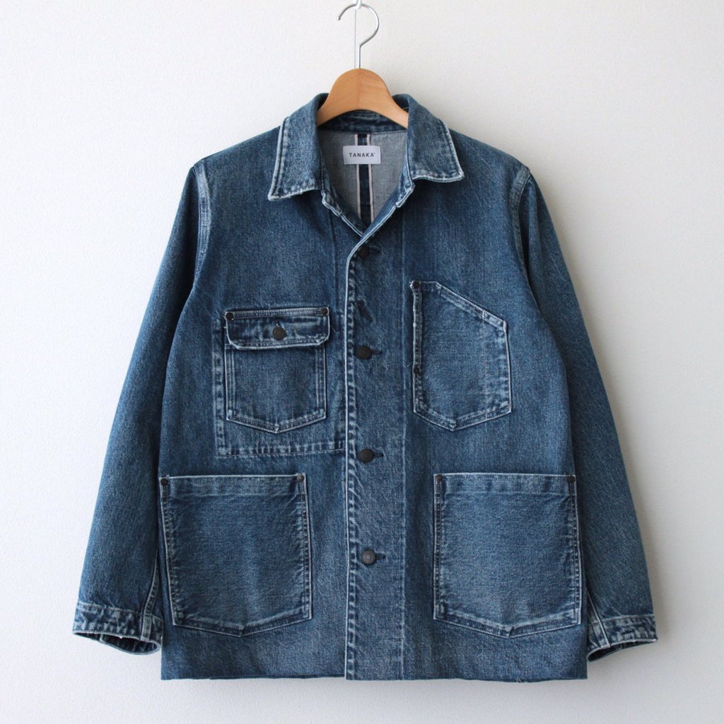 THE WORK JEAN JACKET #VINTAGE BLUE [ST-127] _ TANAKA | タナカ