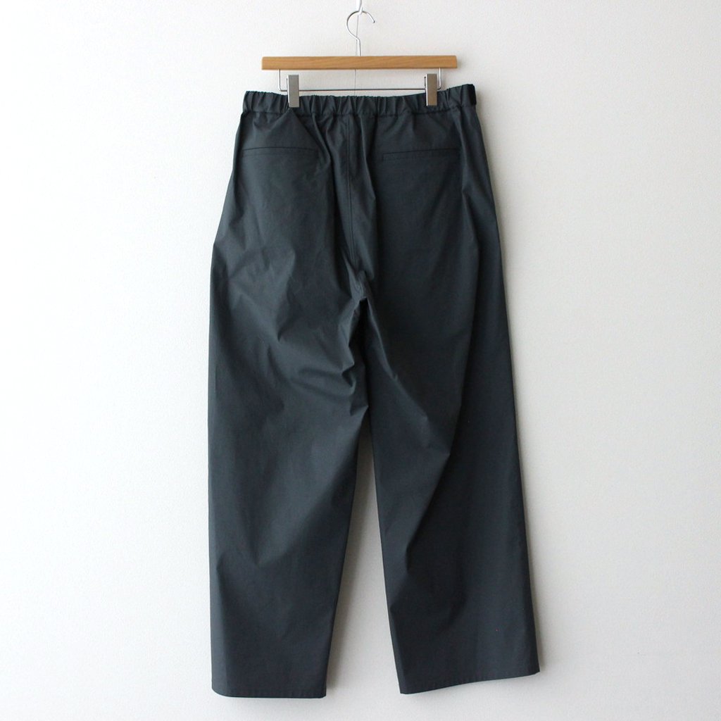 STRETCH TYPEWRITER WIDE CHEF PANTS #DARK SLATE [GM231-40196C] _