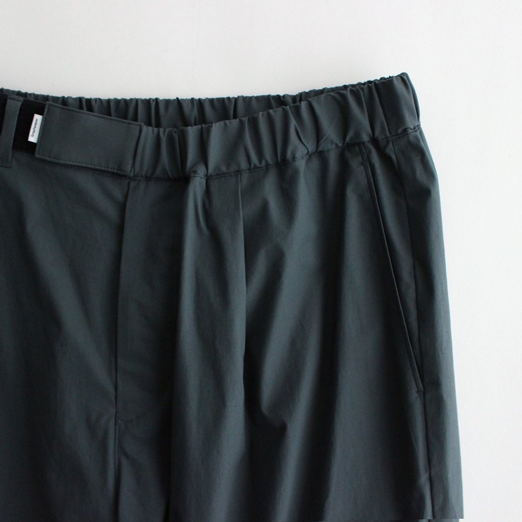 STRETCH TYPEWRITER WIDE CHEF PANTS #DARK SLATE [GM231-40196C] _