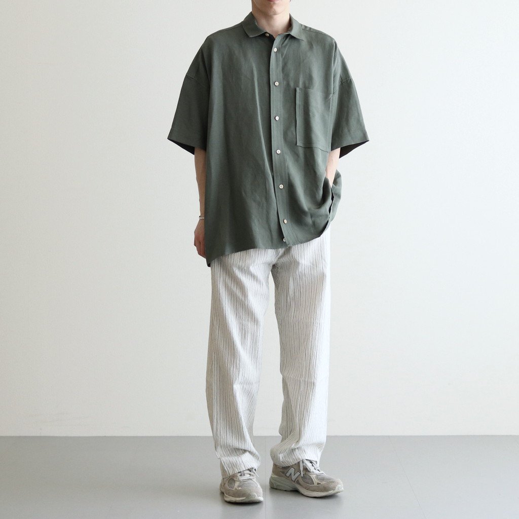 SHORT SLEEVE BIG SHIRT 新品 www.krzysztofbialy.com