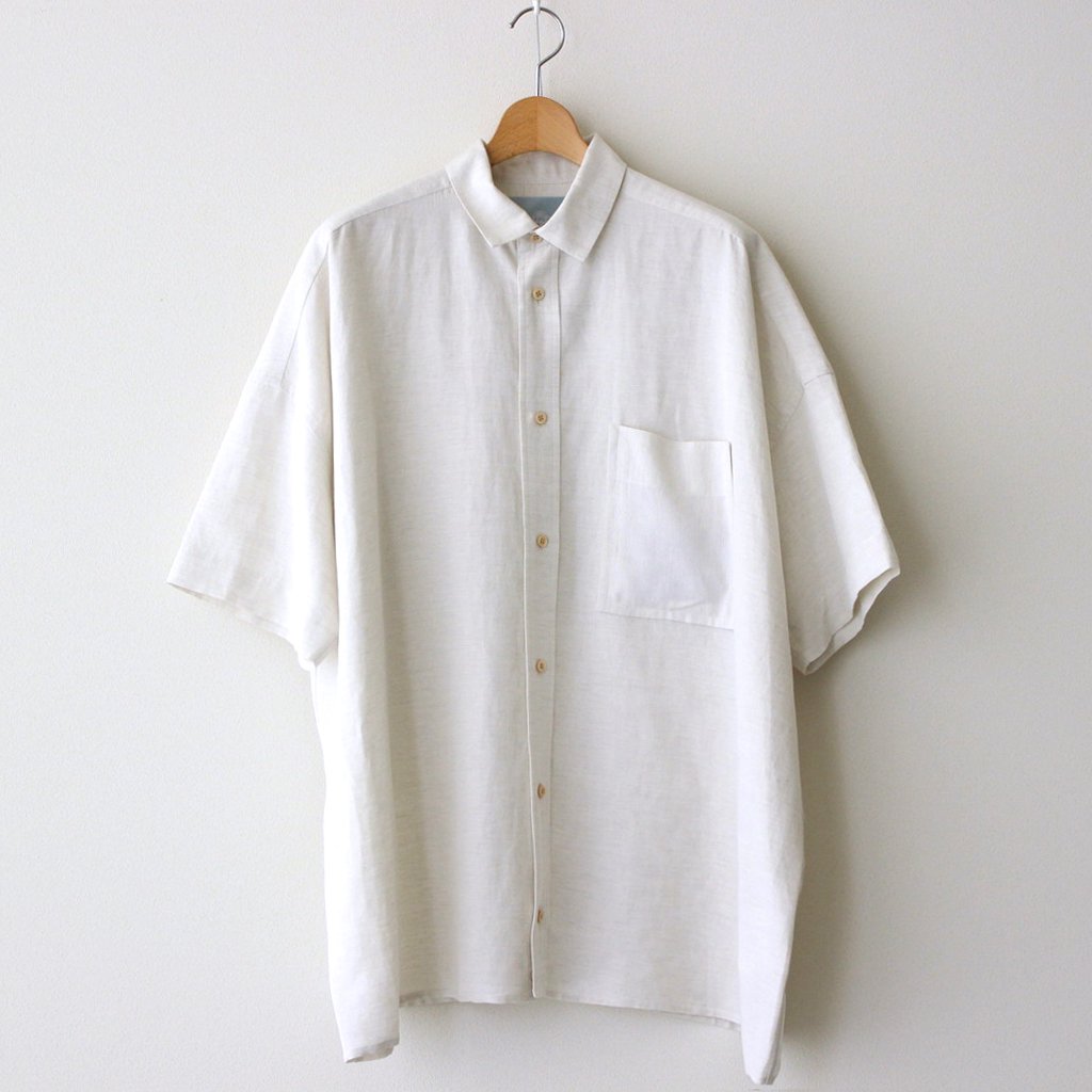 SHORT SLEEVE BIG SHIRT 新品 www.krzysztofbialy.com