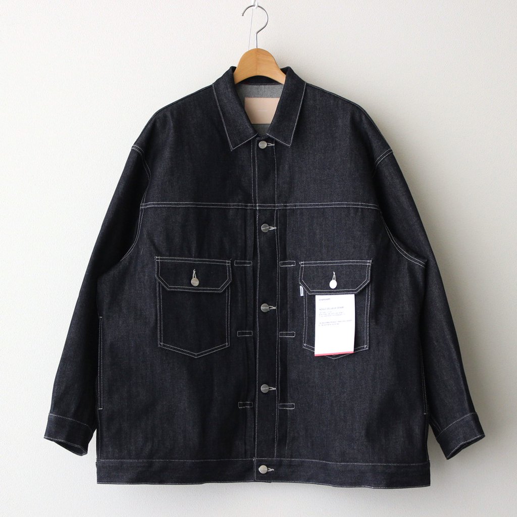 Graphpaper / SELVAGE DENIM JACKET RIGID