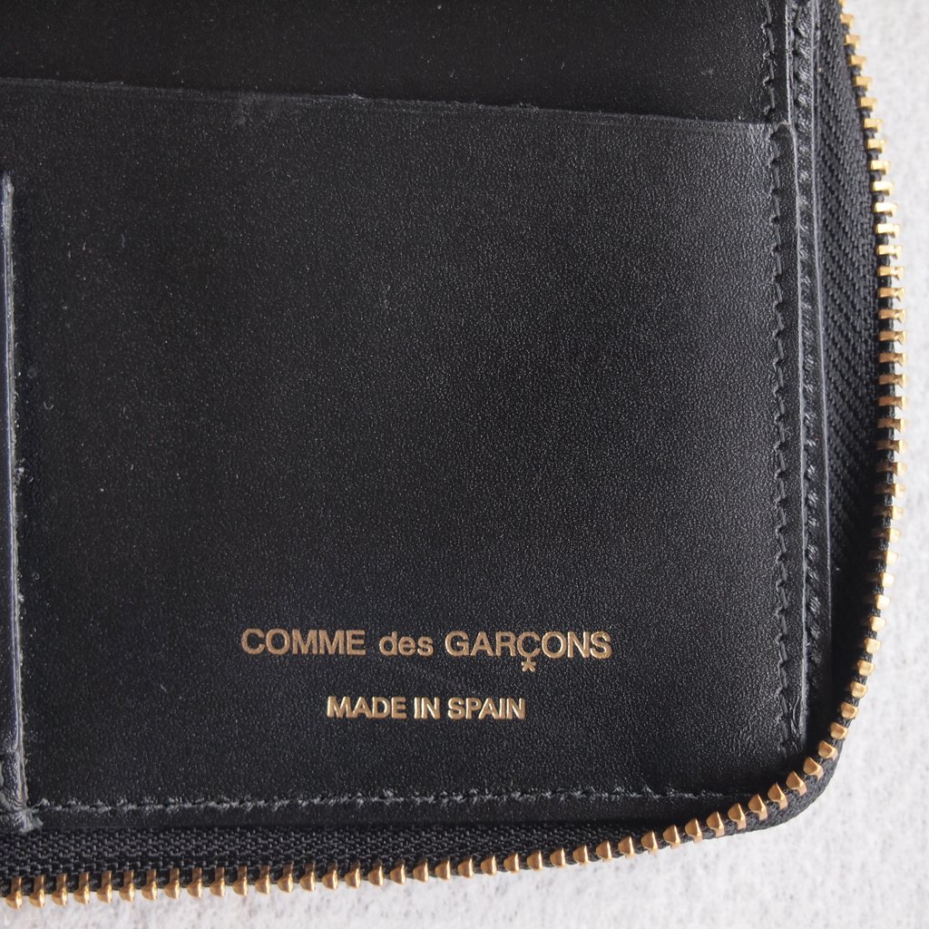 Wallet COMME des GARCONS / 二つ折りZIP長財布 SA0110 BLACK/CLASSIC LEATHER