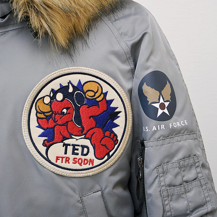 TEDMAN/テッドマン｜N-3B フライトジャケット TN3B-070 GRAY/SAGE