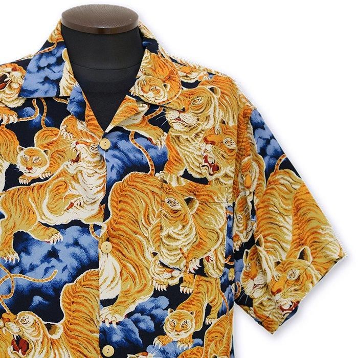 HOUSTON/ヒューストン】 ALOHA SHIRT 百虎 アロハシャツ 品番