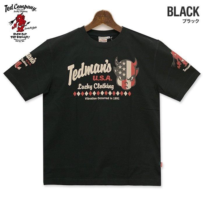 TEDMAN TEDCOMPANY 抜染Tシャツ 『アメリカン・ポップ』