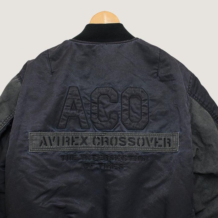 AVIREX CROSSOVER FADED MA-1 CUSTOM アヴィレックス クロスオーバー