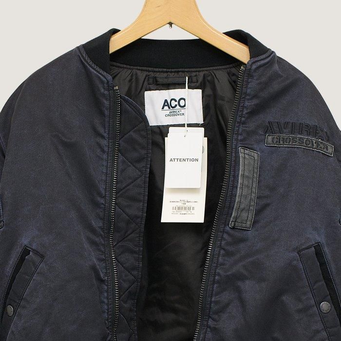 AVIREX CROSSOVER FADED MA-1 CUSTOM アヴィレックス クロスオーバー