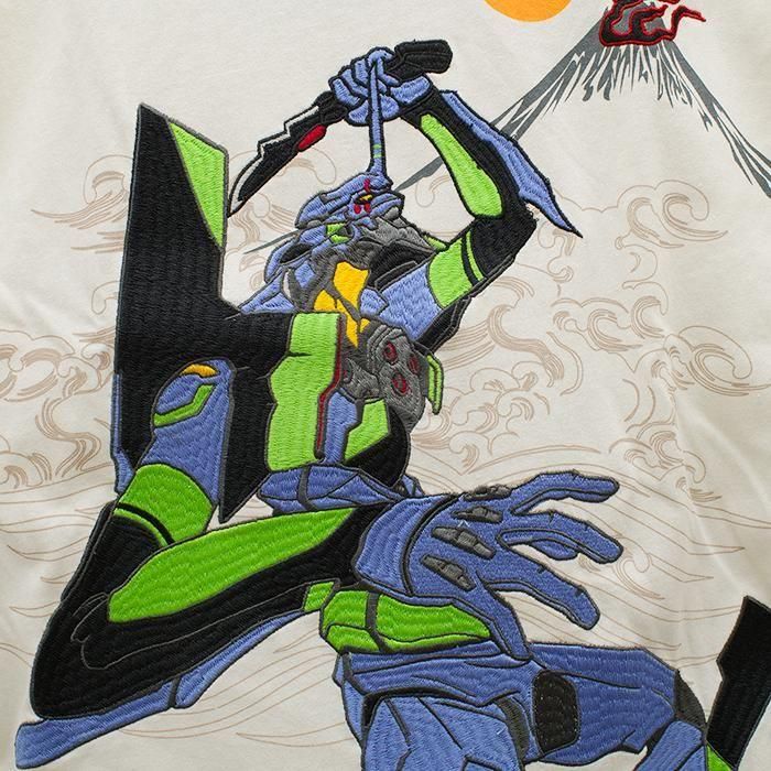 EVANGELION×錦 初号機 vs 赤龍 半袖 Tシャツ