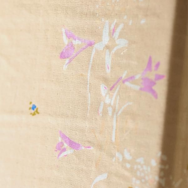 70*90☆colorキナリグリーン☆パイピングガーゼケット