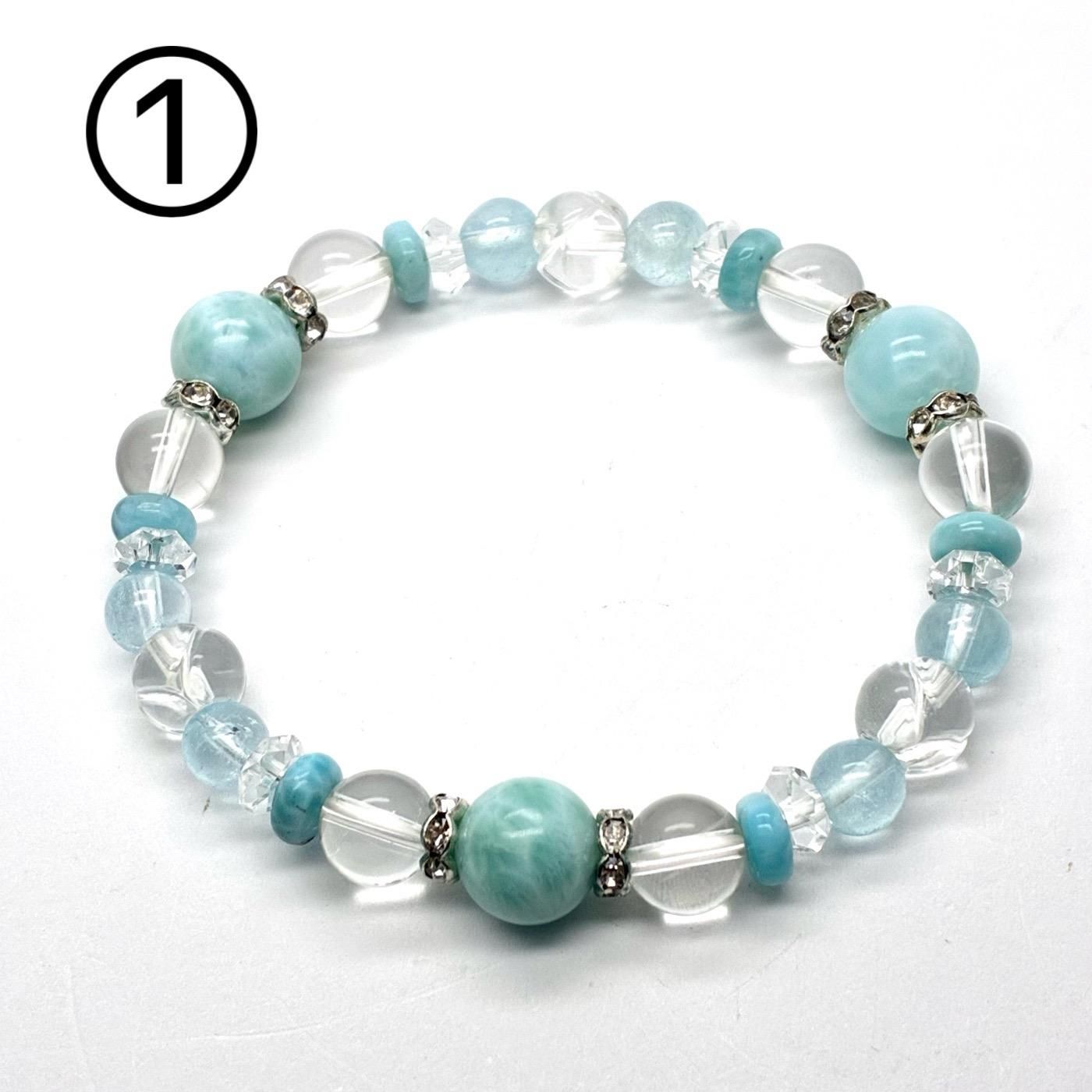 天然石☆高品質！ラリマーハート型ペンダントトップ☆マリン