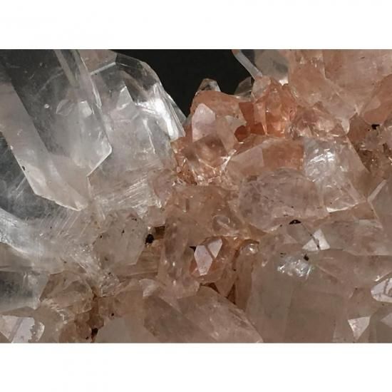 M1578☆ピンク水晶クラスター506g☆マニカラン産☆天然石　原石 M1578☆ピンク水晶クラスター506g☆マニカラン産☆天然石 原石