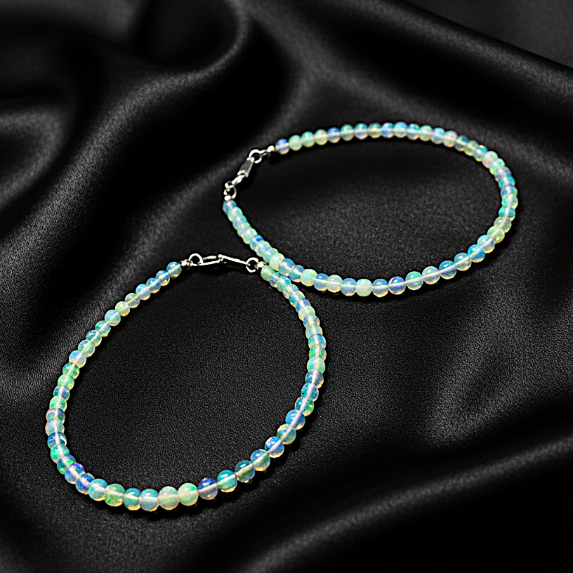 プレシャスオパール ブレスレット | 天然石 SV925 - 高品質天然石の