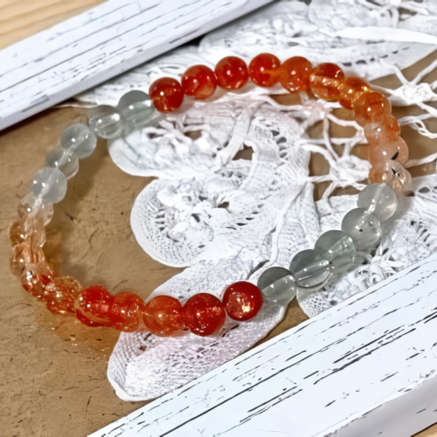 アルーシャサンストーン ブレスレット | 高品質 6mm - 高品質天然石の