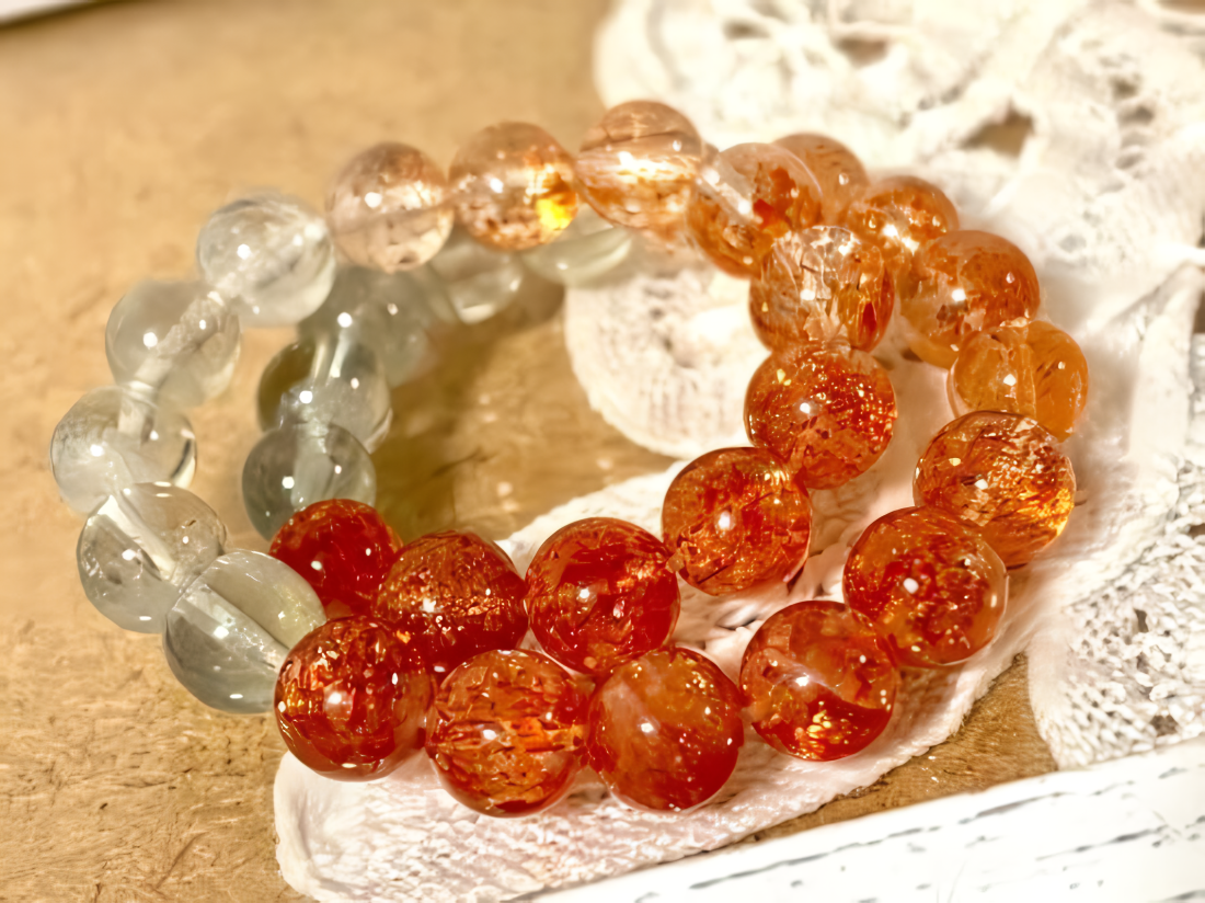 アルーシャサンストーン ブレスレット | 高品質 6mm - 高品質天然石の