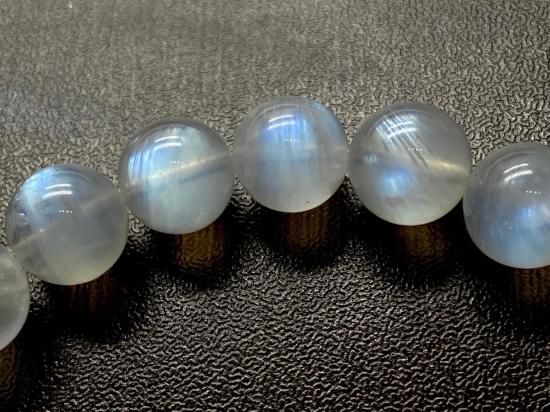 ブルームーンストーン ブレスレット | 10mm 天然石 - 高品質