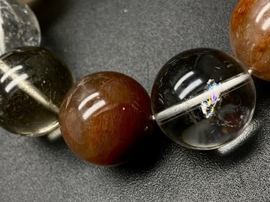 20mm ルチルクォーツ ザゲニティッククォーツ ガーデン